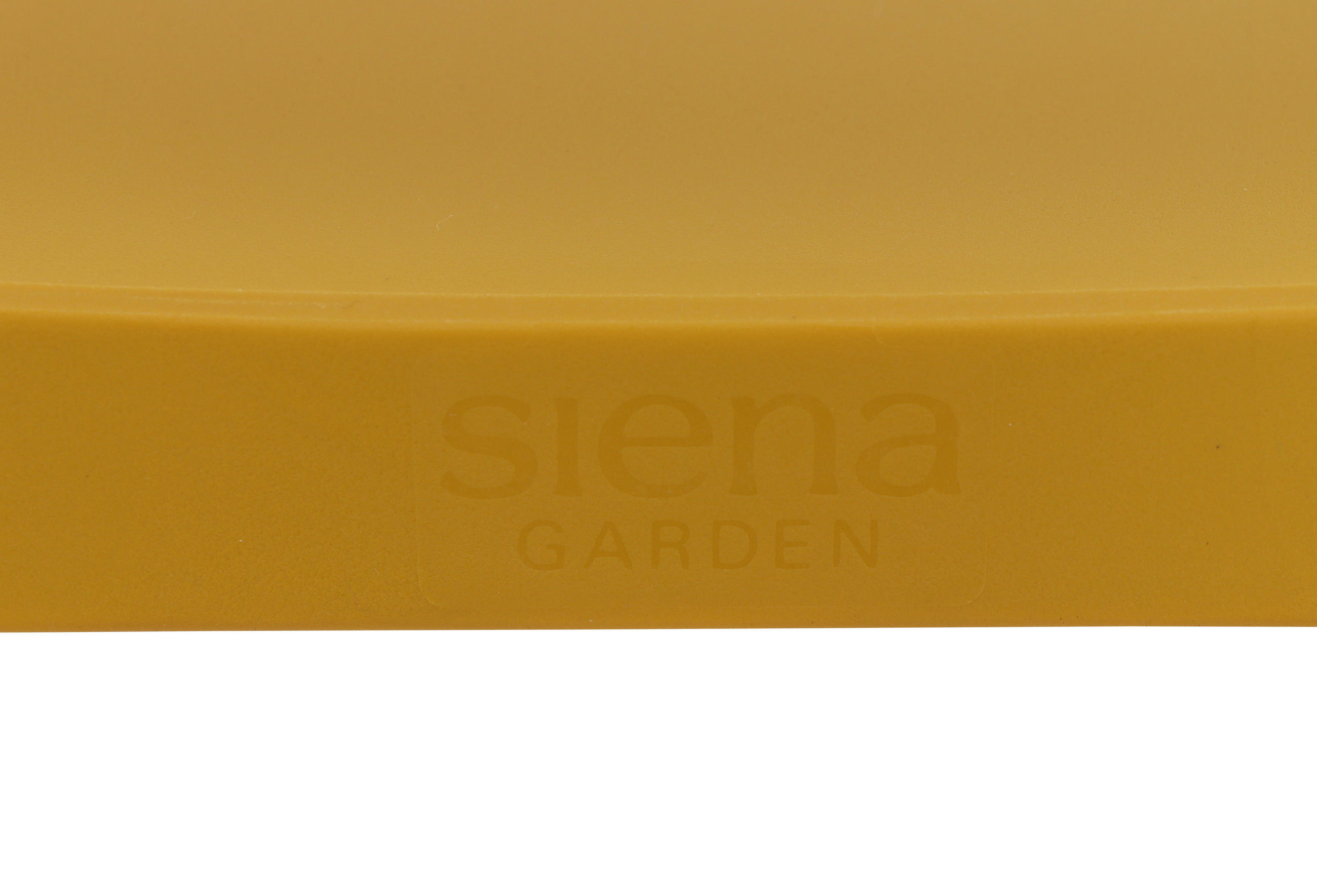 GARTENGARNITUR 5-teilig Stahl  - Gelb, Basics, Kunststoff/Metall (70/80/110cm) - Siena Garden