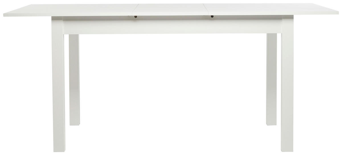 MASĂ din material pe bază de lemn 140/80/76,5 cm   - alb, Design, material pe bază de lemn (140/80/76,5cm) - MID.YOU