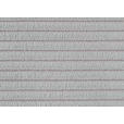 ECKSOFA Grau Cord  - Schwarz/Grau, Design, Kunststoff/Textil (224/325cm) - Hom`in