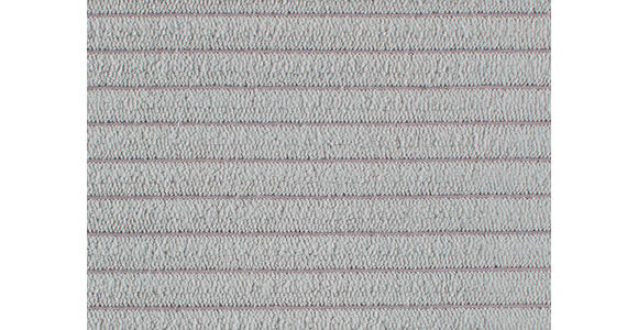 ECKSOFA Grau Cord  - Schwarz/Grau, Design, Textil/Metall (207/296cm) - Dieter Knoll