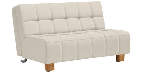 SCHLAFSOFA Flachgewebe Naturfarben - Naturfarben, Design, Holz/Textil (145/92/102cm) - Novel