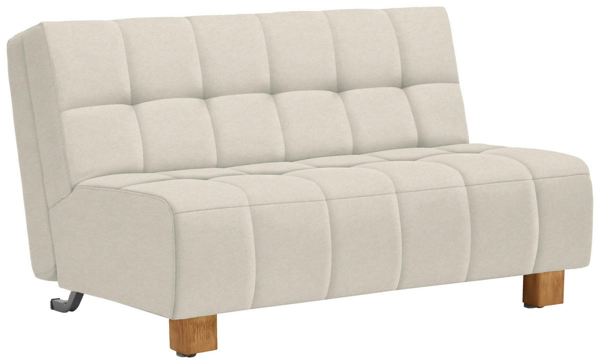 SCHLAFSOFA Flachgewebe Naturfarben  - Naturfarben, Design, Holz/Textil (145/92/102cm) - Novel