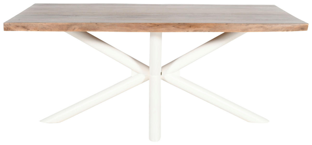 TISCHGESTELL Creme  - Creme, Design, Metall (160/75/72cm) - Landscape