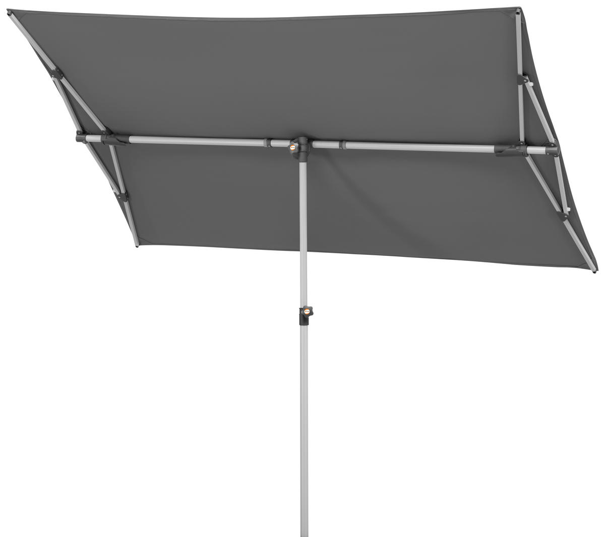AMPELSCHIRM 190 cm Anthrazit  - Anthrazit, Basics, Textil/Metall (190/188/140cm) - Schneider