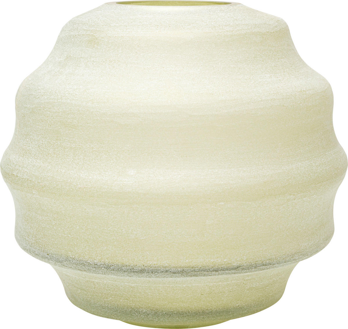 VASE 33 cm  - Hellgrün, Design, Glas (33/29/33cm) - Kare-Design