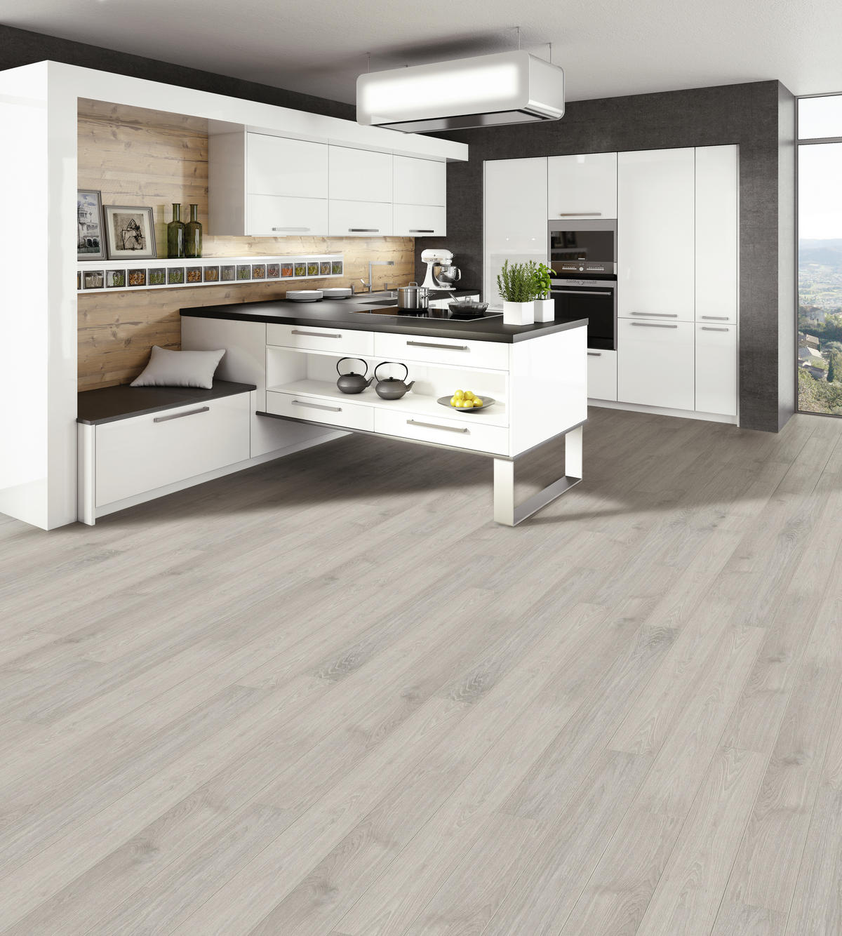 EINBAUKÜCHE   - Design, Holzwerkstoff - Dan Küchen