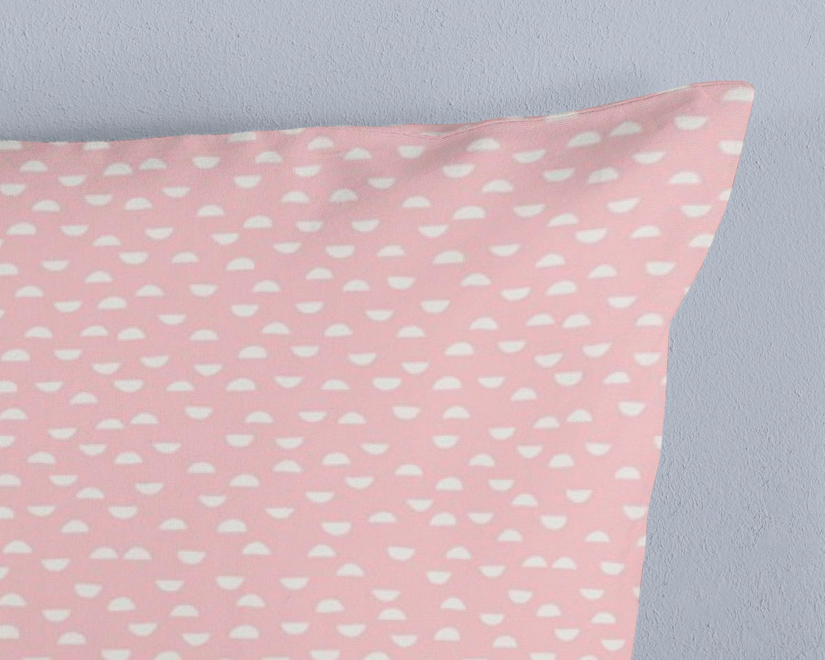 KINDERBETTWÄSCHE 140/200 cm  - Champagner/Pastellblau, Basics, Textil (140/200cm)