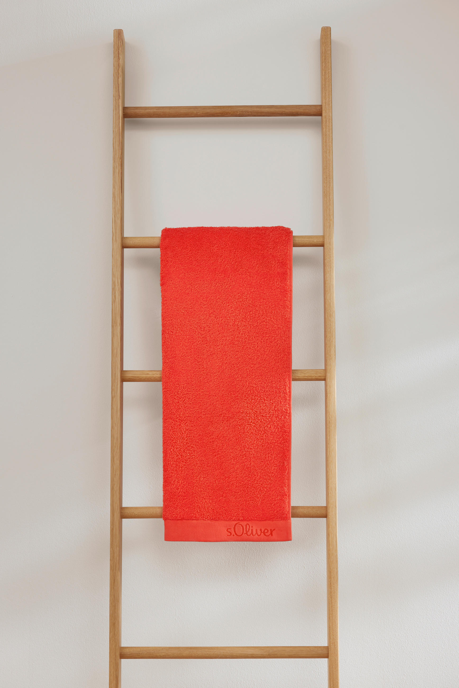 HANDTUCH s.Oliver Rot  - Rot, Trend, Textil (50/100cm) - S. Oliver