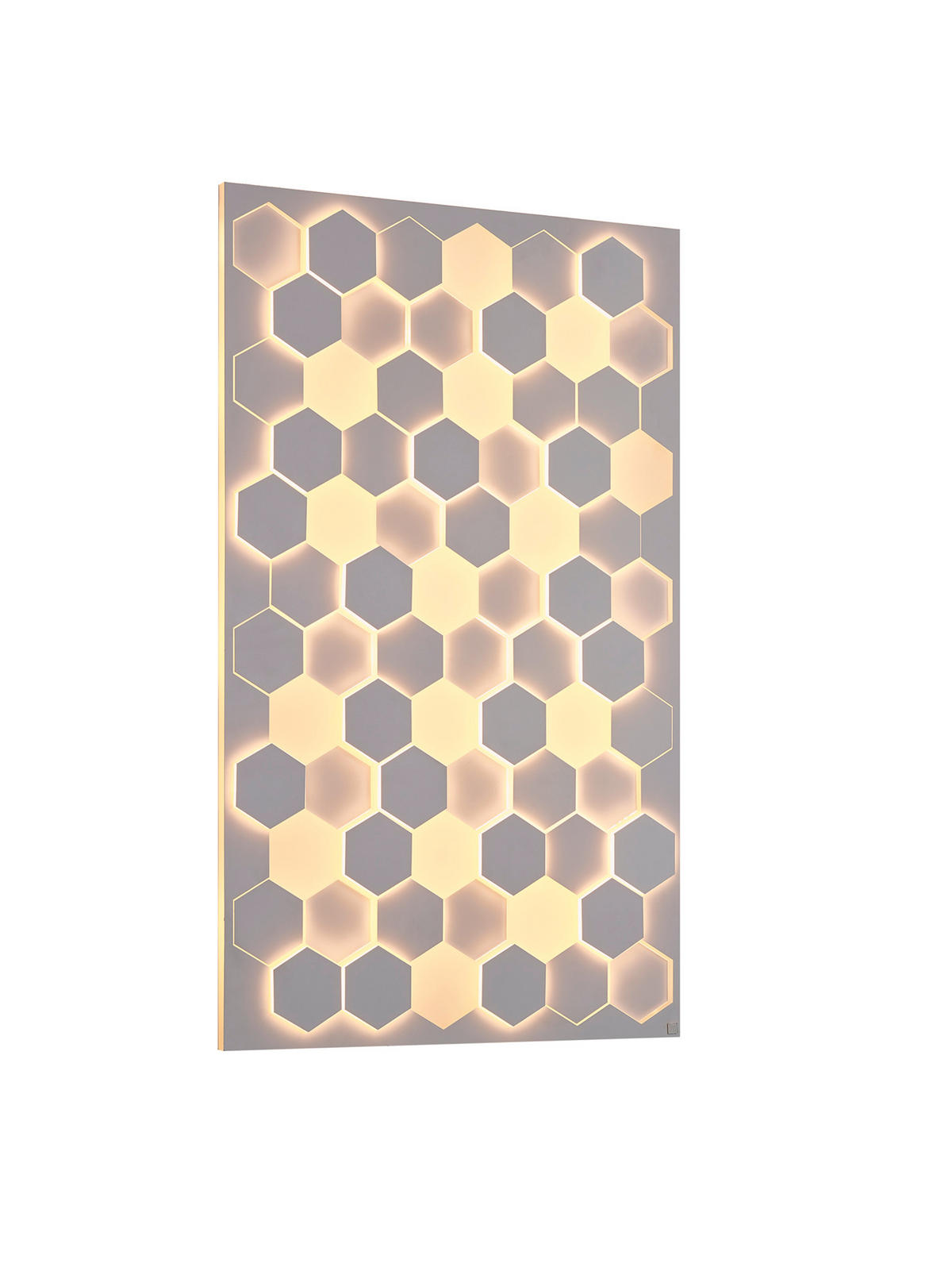LED-DECKENLEUCHTE - Weiß, Design, Metall (70/115/7,5cm) - Cinque