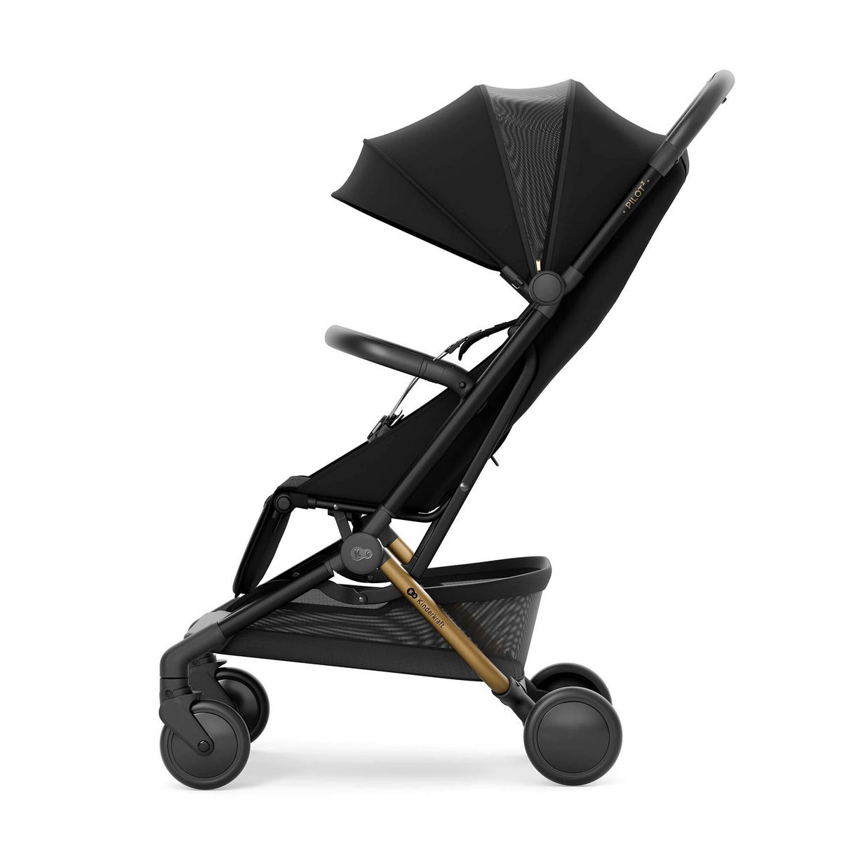 BUGGY Pilot 2  - Schwarz, Basics, Kunststoff/Textil (67/42/101cm) - Kinderkraft