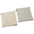 SITZKISSEN Naturfarben 40/40/3 cm - Naturfarben, Basics, Textil (40/40/3cm) - LINUM