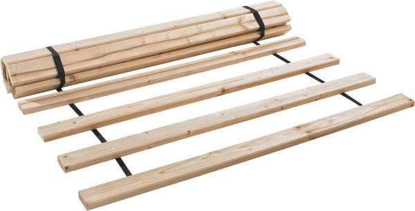 ROLLROST 90/200 cm   - Fichtefarben, Basics, Holz (90/200cm) - Breckle