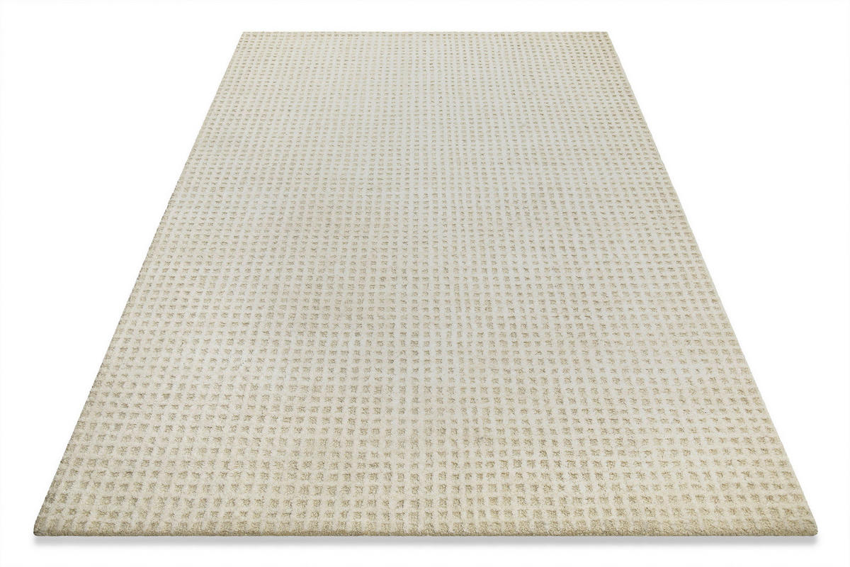 TUFTTEPPICH Hamptons THIRTY Creme, Weiß  - Creme/Weiß, KONVENTIONELL, Textil (110cm) - WECON HOME