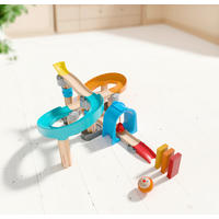 KUGELBAHN Kugelbahn  - Multicolor, Basics, Holz/Kunststoff (34,5/34,3/9,5cm) - Haba