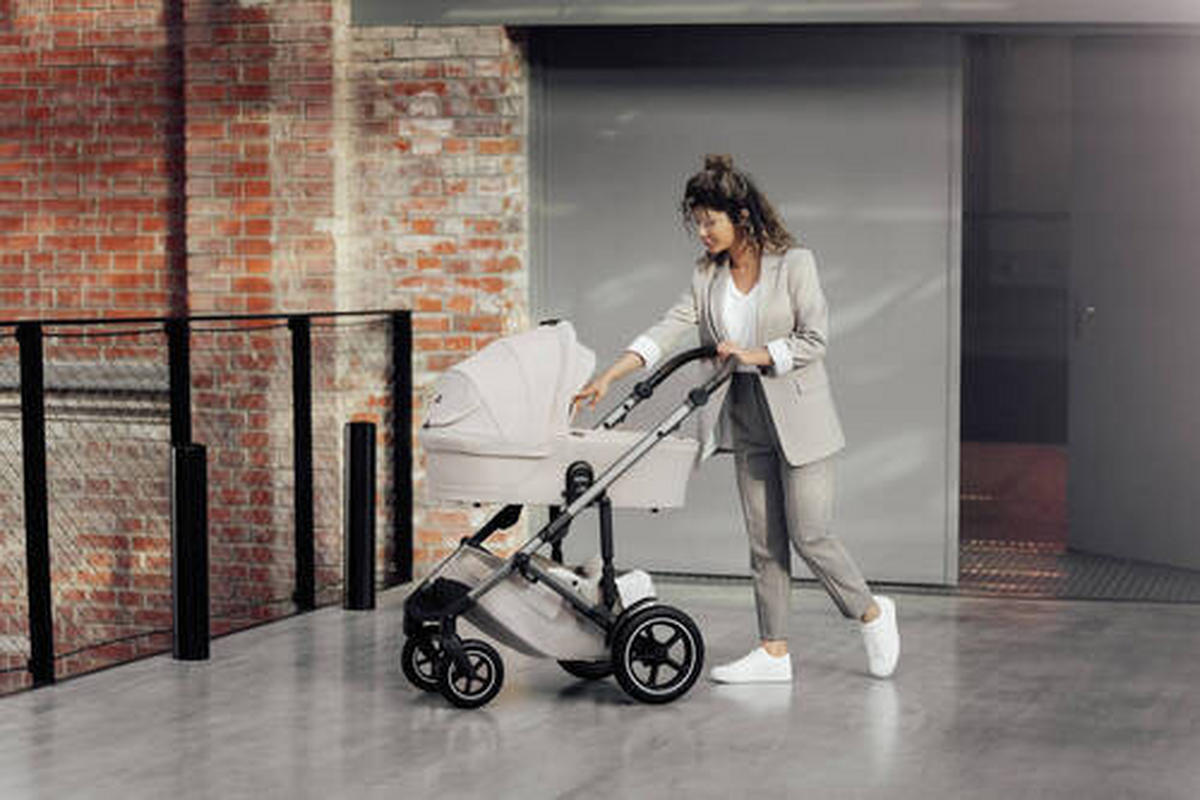 LIEGEWANNE - Creme, Basics, Textil/Metall (20/43/85,5cm) - Britax Römer