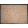 FUßMATTE 40/60 cm Proper Tex uni  - Sandfarben, Basics, Textil (40/60cm) - Esposa