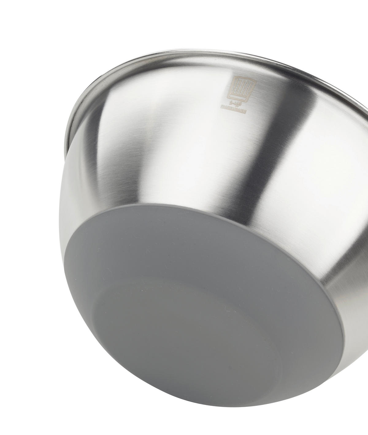 SCHÜSSEL   - Silberfarben/Grau, Design, Kunststoff/Metall (1250ml) - Chefkoch+Fackelmann