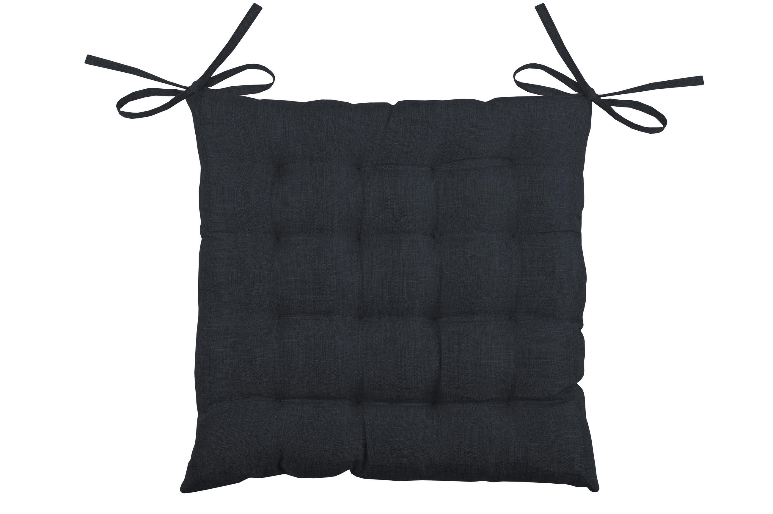 JASTUK ZA SEDENJE tamnosiva 40/40 cm  - tamnosiva, Konvencionalno, tekstil (40/40cm)