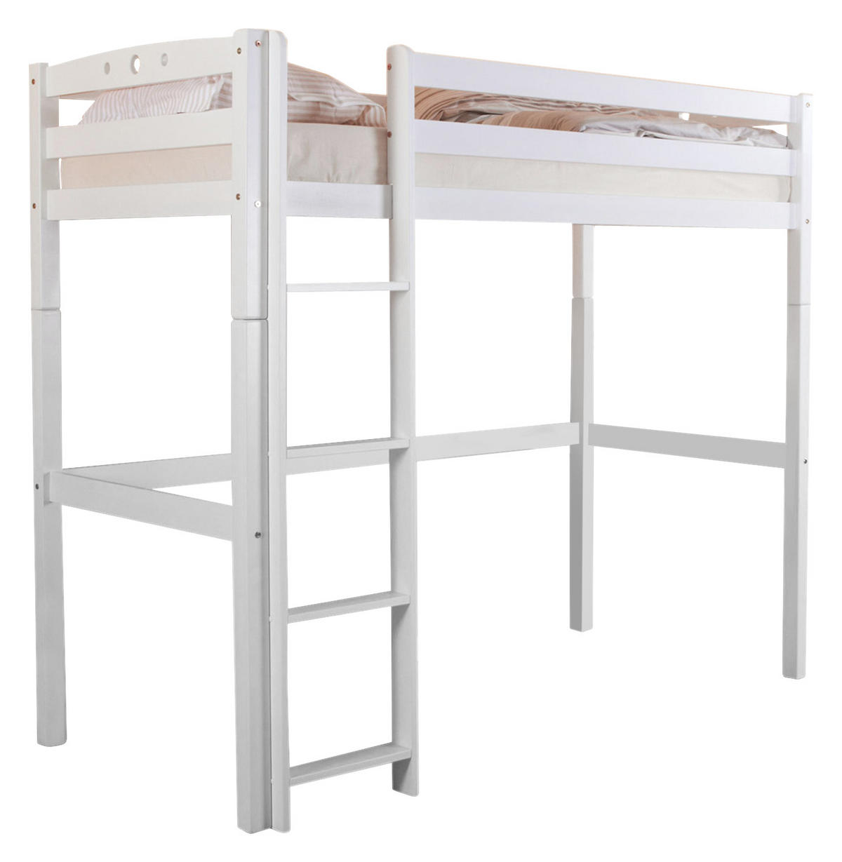 HOCHBETT 90/200 cm Weiß  - Weiß, Basics, Holz (90/200cm) - MID.YOU