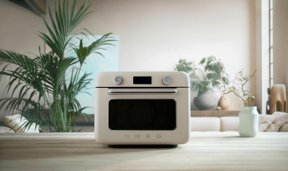 MINIBACKOFEN 50´s Style  - Creme, Basics, Metall (50/40/51cm) - SMEG