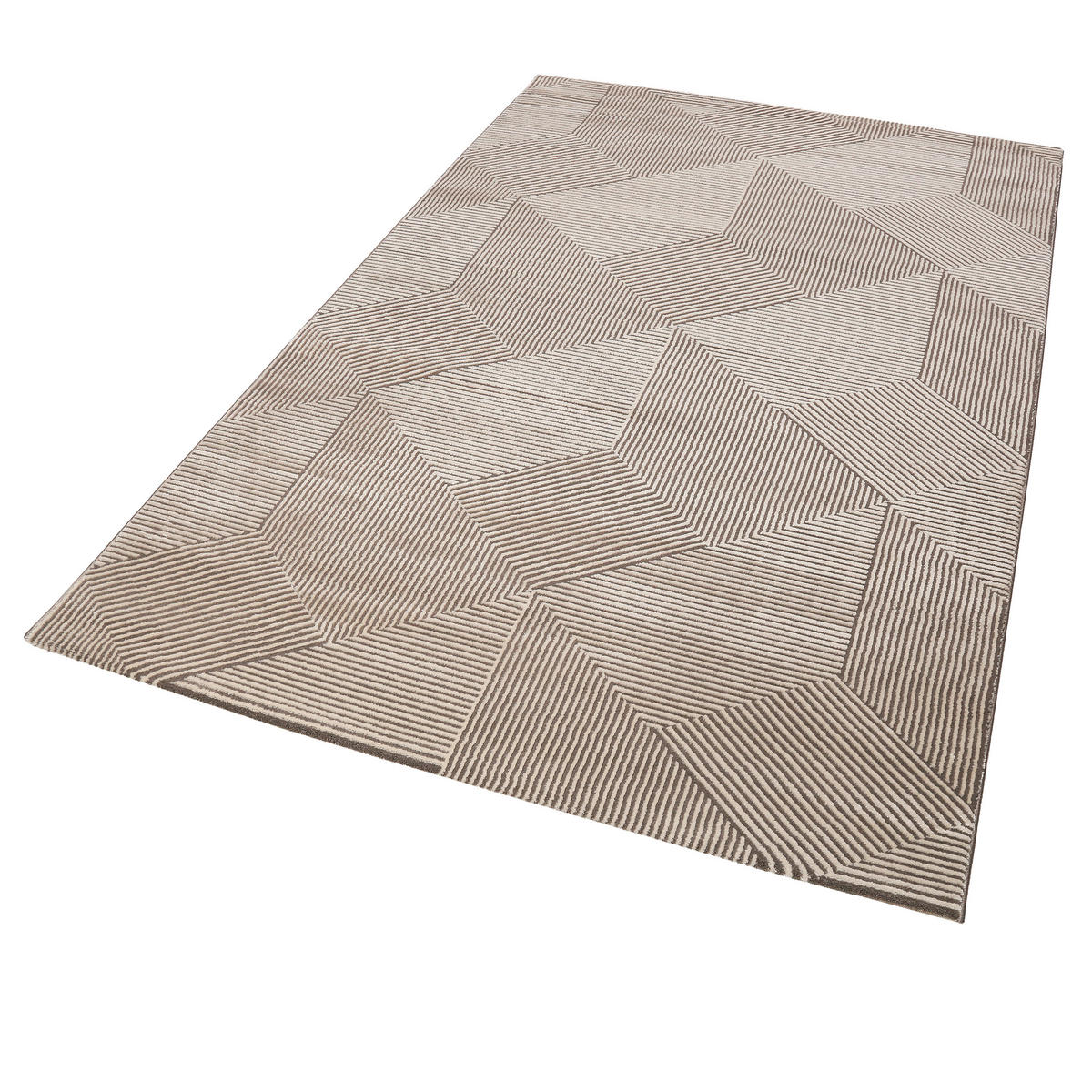 TKANÝ KOBEREC, 80/150 cm, béžová - béžová, Konventionell, textil (80/150cm) - Esprit