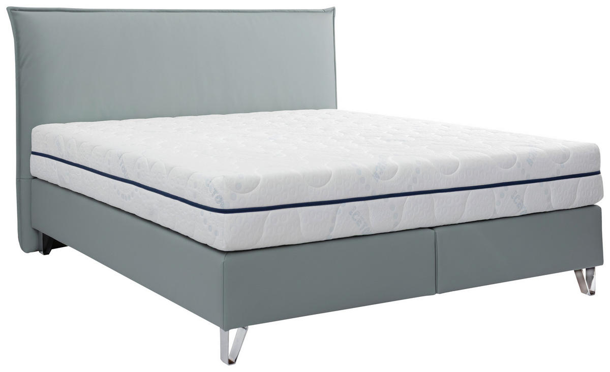 BOXSPRING-ÁGY 180/200 cm  olívazöld  - olívazöld, Basics, textil (180/200cm) - Esposa