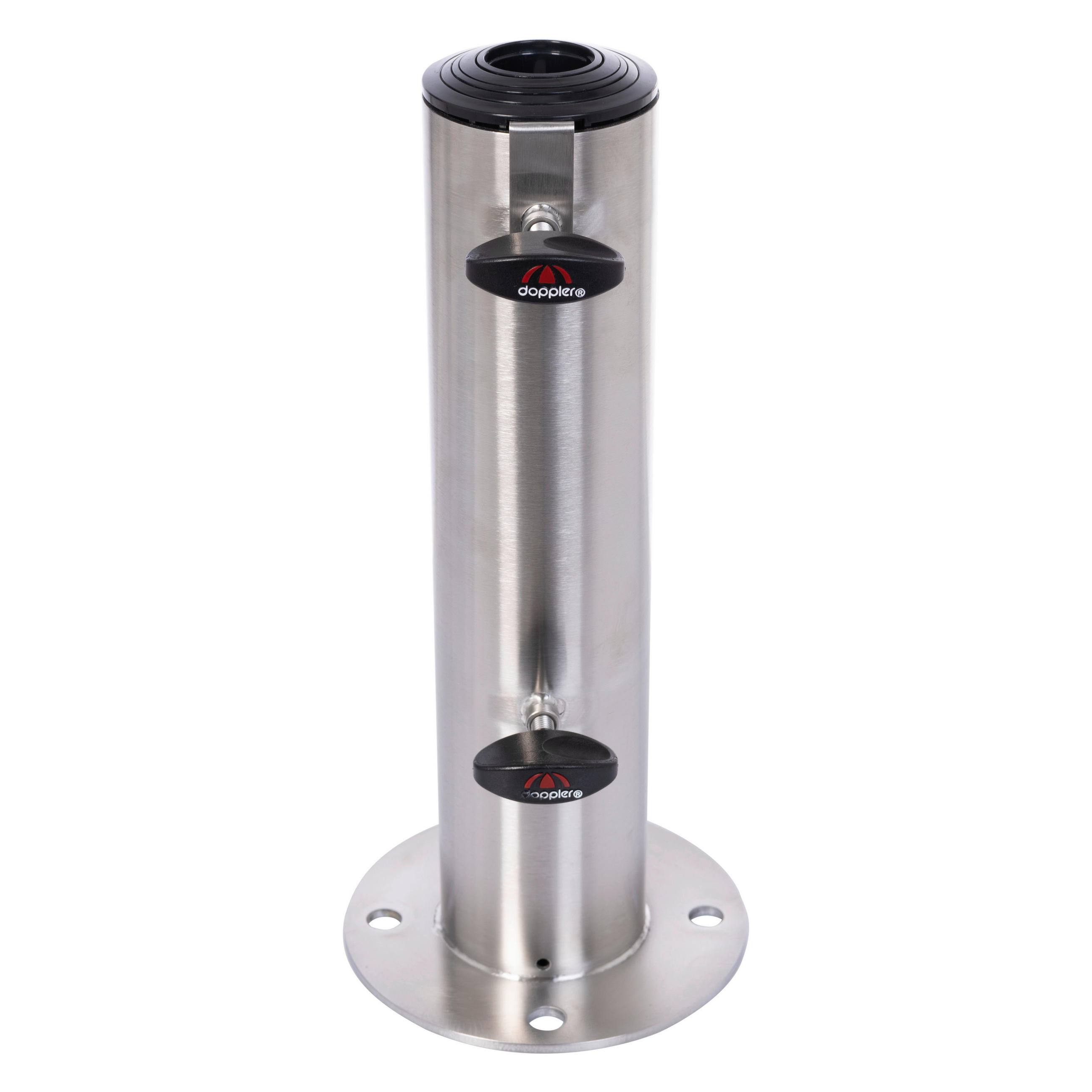 STANDROHR - Edelstahlfarben, Basics, Metall (7/34cm) - Doppler