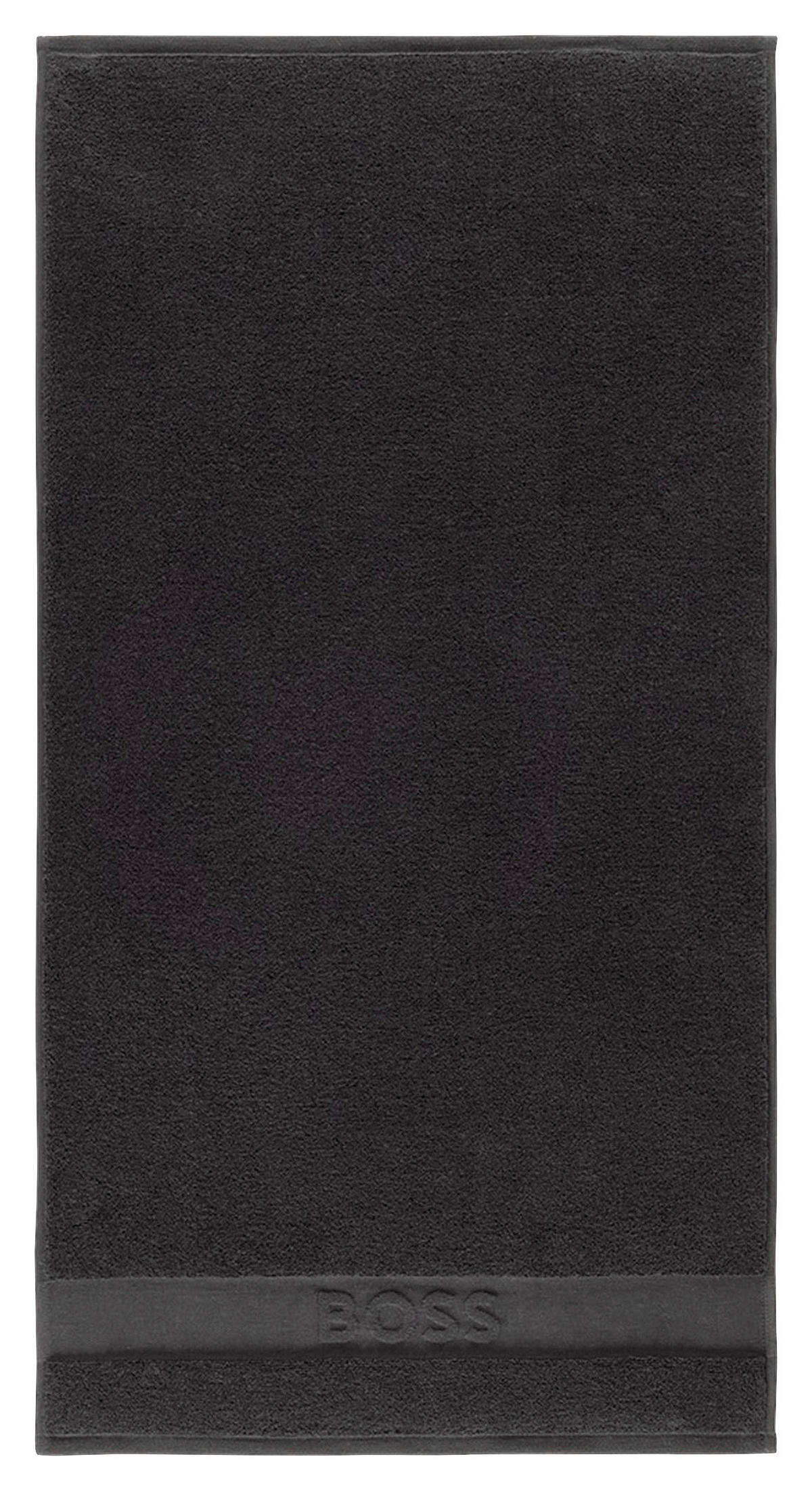 HANDTUCHSET MLOGO Dunkelgrau  - Dunkelgrau, Design, Textil (50/100cm) - Hugo Boss