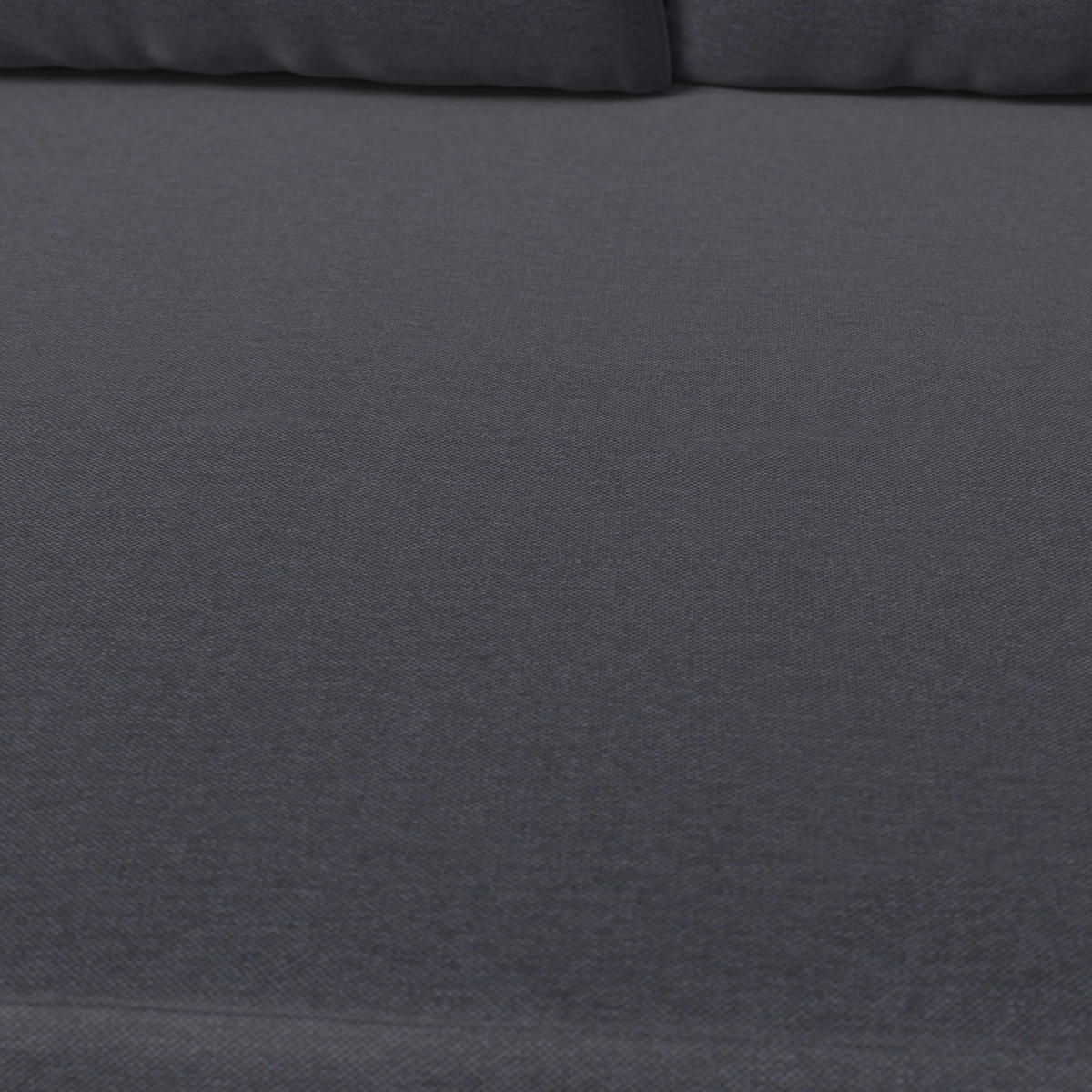 GARTENBANK 160/80/85 cm  in Grau, Dunkelgrau  - Dunkelgrau/Schwarz, MODERN, Kunststoff/Textil (160/80/85cm) - Ambia Garden