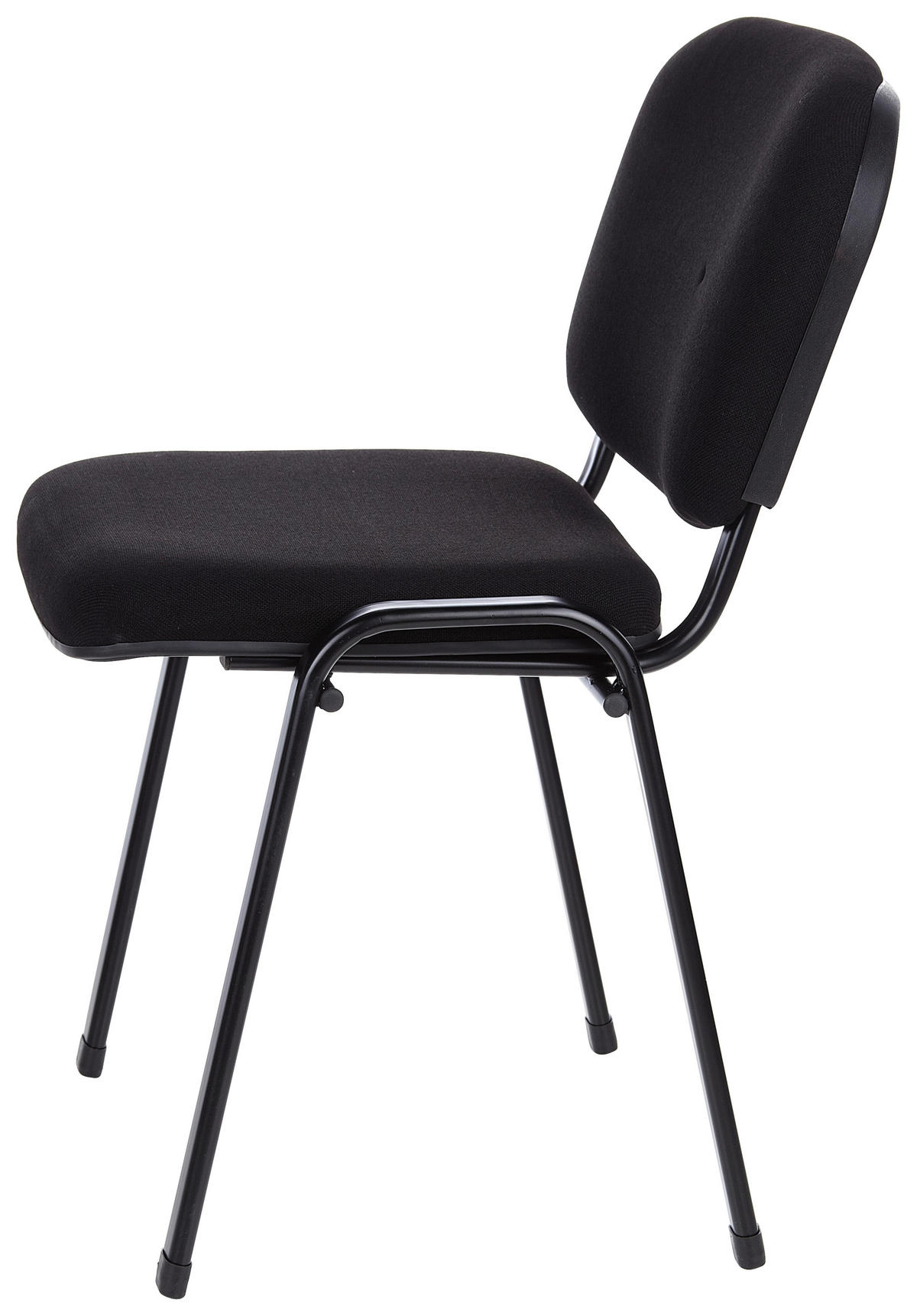 BESÖKSSTOL  i flatväv svart  - svart, Basics, metall/textil (58/84/41cm) - MID.YOU
