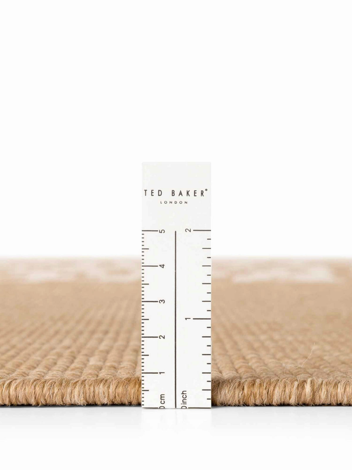 FLACHWEBETEPPICH 160/230 cm Haringey Weiß, Sandfarben  - Sandfarben/Weiß, Design, Kunststoff (160/230cm)