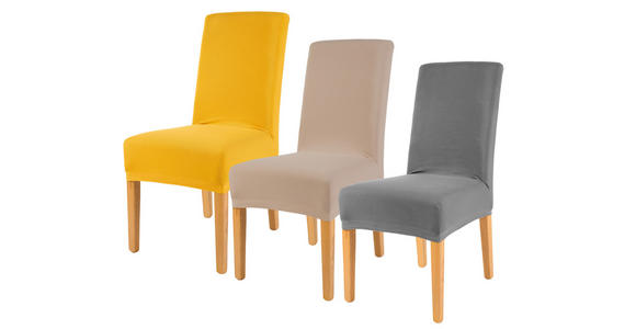 STUHLBEZUG - Creme, Design, Textil (40/45/65cm) - Novel