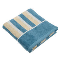 DUSCHTUCH 70/140 cm ELLA  - Blau, KONVENTIONELL, Textil (70/140cm) - Esposa