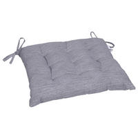 GARTENSITZKISSEN in Hellgrau 40/40 cm  - Hellgrau, Design, Textil (40/40cm)