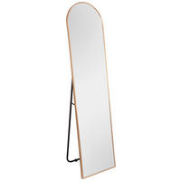STANDSPIEGEL 40/160/3 cm, Goldfarben  - Goldfarben, MODERN, Glas/Metall (40/160/3cm)