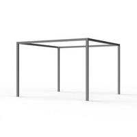 PAVILLON - BASIS GESTELL 315/217/315 cm Aluminium  - Anthrazit, Basics, Metall (315/217/315cm) - Siena Garden