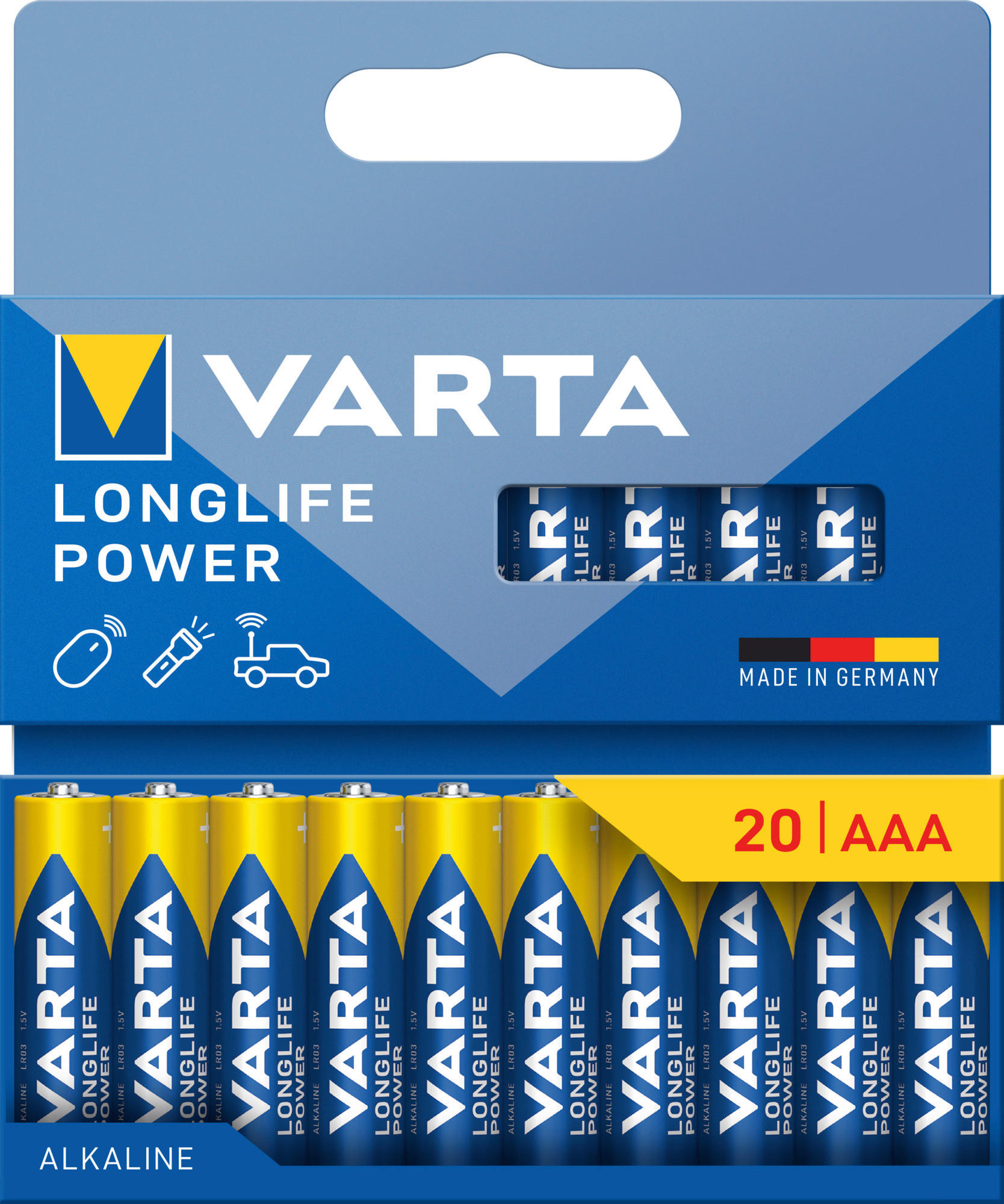 BATTERIE - Basics (10,66/12,70/1,12cm) - Varta
