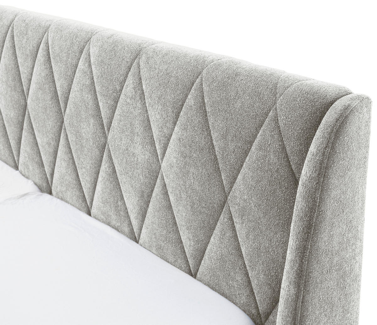 POLSTERBETT 180/200 cm  in Taupe  - Taupe/Schwarz, Modern, Holzwerkstoff/Textil (180/200cm) - MID.YOU