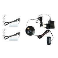 EINLEGEBODENBELEUCHTUNGS-SET LED-Leuchtmittel  - Transparent, Basics, Kunststoff (10/5/5cm) - MID.YOU