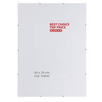 KLIP OKVIR     50/70 cm     - prozirno, Basics, staklo (50/70cm) - Boxxx