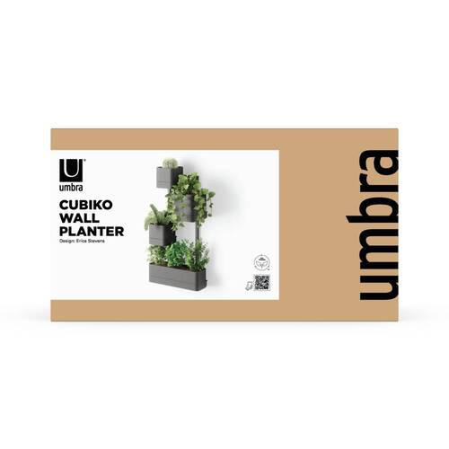 SAKSIJA ZA BILJE  metal, plastika, tekstil  - crna, Konvencionalno, metal/tekstil (36/18/72cm) - Umbra