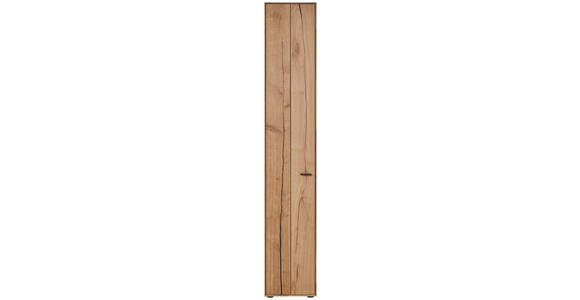 SCHRANK Eichefarben 35,5/205,5/37,1 cm - Wildeiche/Eichefarben, Design, Holz/Holzwerkstoff (35,5/205,5/37,1cm) - Dieter Knoll
