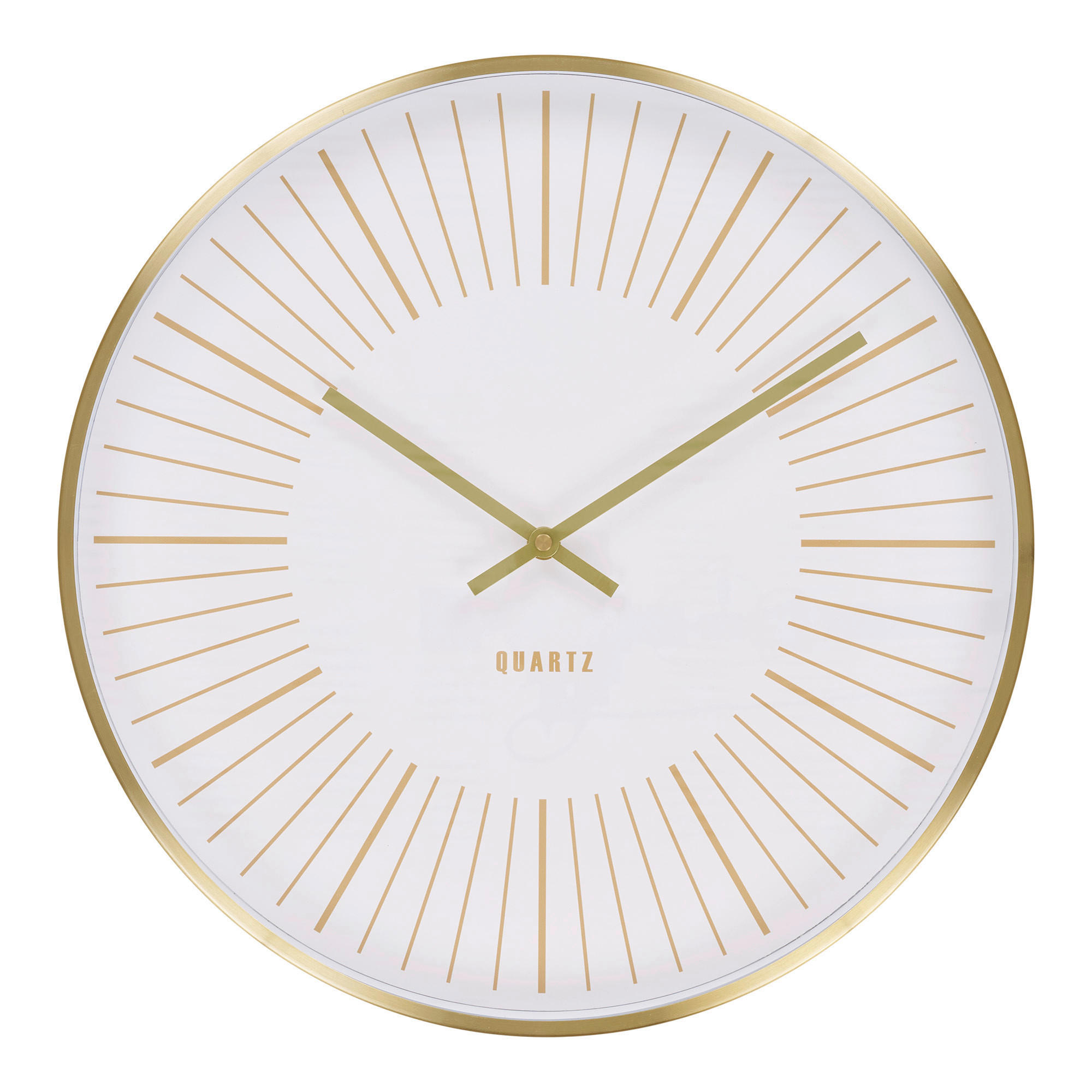 XXXLutz Wanduhr Takamaka Gold 40x40x4 cm