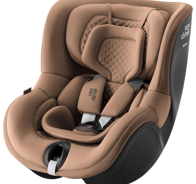 REBOARDER-KINDERSITZ DUALFIX 5Z  - Hellbraun/Cognac, Basics, Textil (44/48cm) - Britax Römer