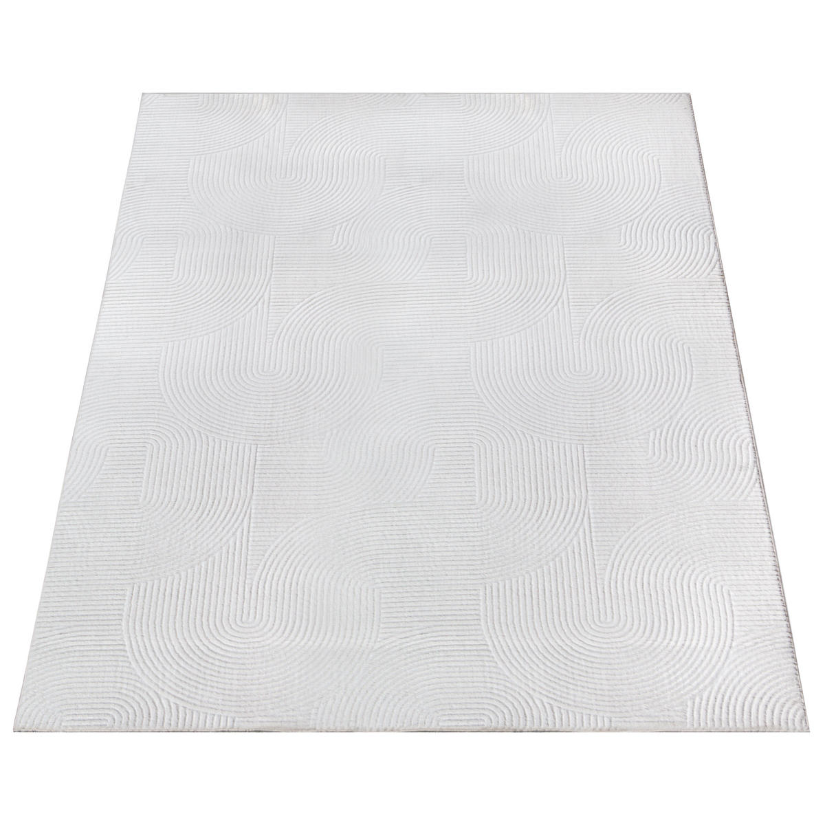 LÄUFER 80/300 cm Stilo Weiß  - Weiß, KONVENTIONELL, Textil (80/300cm) - Novel