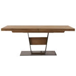 ESSTISCH in Holz, Metall 160/95/76 cm  - Eichefarben/Anthrazit, Design, Holz/Metall (160/95/76cm) - Valnatura