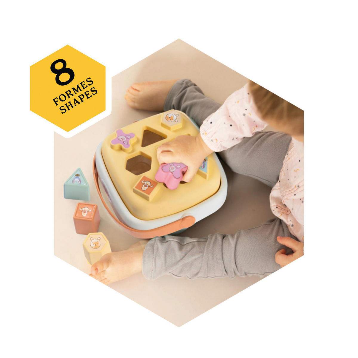 STECKBAUSTEINE - Multicolor, Basics, Kunststoff (9,8/18/19,60cm) - Disney