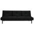 SCHLAFSOFA in Holz, Metall, Textil Schwarz - Schwarz, Design, Holz/Textil (210/79/90cm) - Innovation SCHLAFSOFA in Holz, Metall, Textil Schwarz - Schwarz, Design, Holz/Textil (210/79/90cm) - Innovation