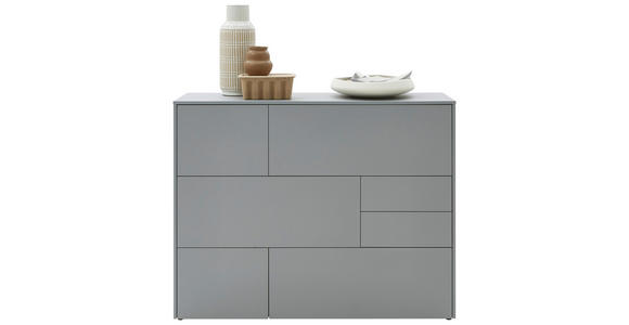 HIGHBOARD  in 139/109/41 cm  - Eichefarben/Schwarz, Design, Holzwerkstoff/Kunststoff (139/109/41cm) - Voleo