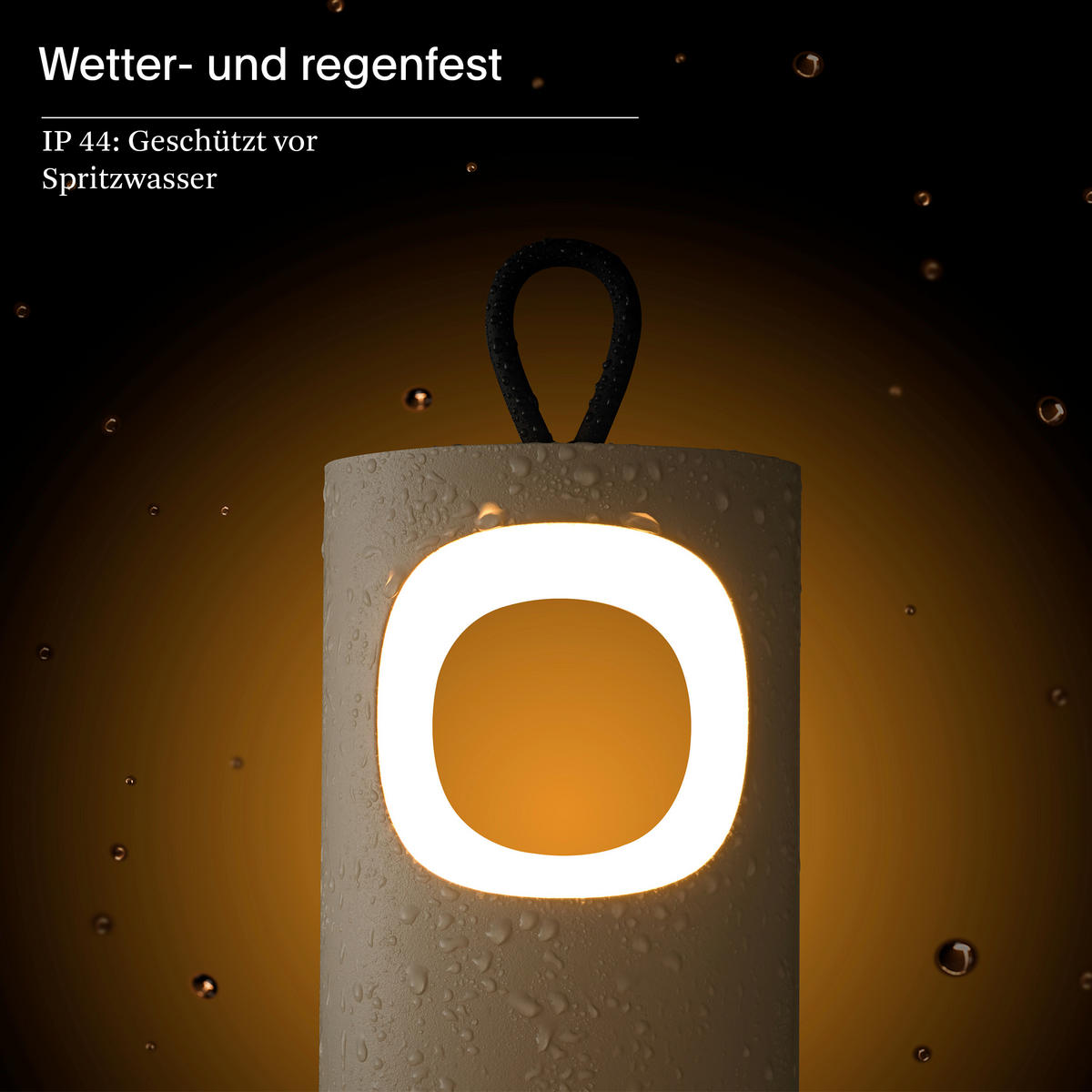 AKKU-TISCHLEUCHTE Lunari 6/8,3/16 cm   - Goldfarben, Design, Metall (6/8,3/16cm)